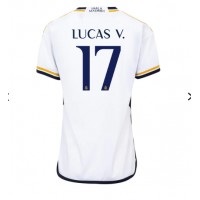 Real Madrid Lucas Vazquez #17 Hjemmedrakt Dame 2023-24 Kortermet